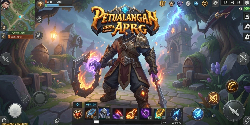 Tampilan grafis menawan dari gameplay ARPG API66.