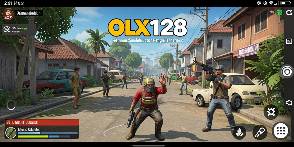 Screenshot OLX128 menampilkan gameplay menarik dan interaktif.