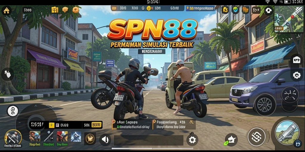 Screenshot gameplay SPN88 yang menampilkan simulasi yang mendebarkan.